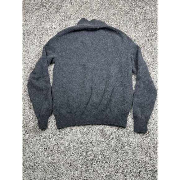 Polo Ralph Lauren Half-Zip Sweater Men's L Gray Wool Pullover Classic Fit‎ - Picture 12 of 12